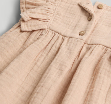 Mothercare Peach Cotton Romper