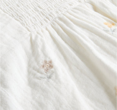 Mothercare White Daisy Dress and Knickers Outfit