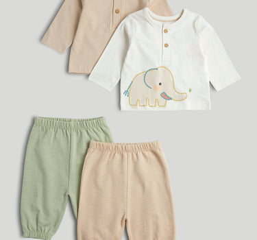 Mothercare 4-Piece Set T-Shirt and Joggers