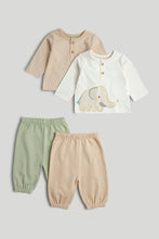 Load image into Gallery viewer, Mothercare 4-Piece Set T-Shirt and Joggers

