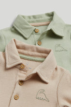 Load image into Gallery viewer, Mothercare 2 Pack Polo Bodysuits
