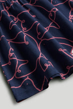 Load image into Gallery viewer, Mothercare Navy Bird Cotton Jersey Dress

