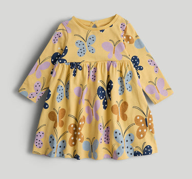 Mothercare Butterfly Cotton Jersey Dress