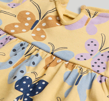 Mothercare Butterfly Cotton Jersey Dress