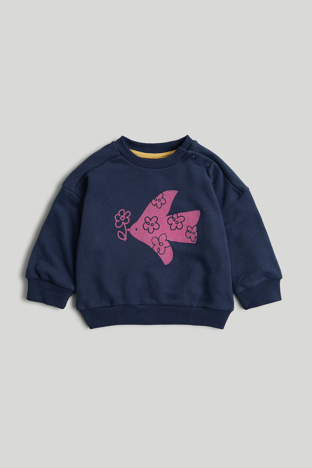 Mothercare Navy Bird Sweat Top
