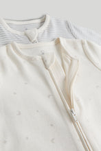 Load image into Gallery viewer, Mothercare 2 Pack Footless Zip-Up Sleepsuits
