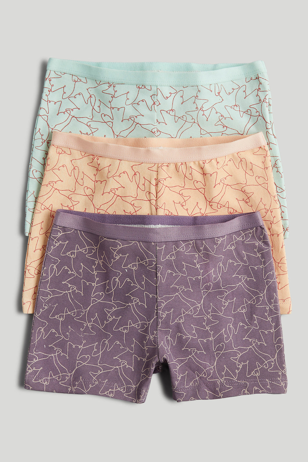 Mothercare 3 Pack Birds Short Briefs