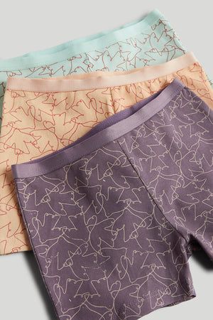 Mothercare 3 Pack Birds Short Briefs
