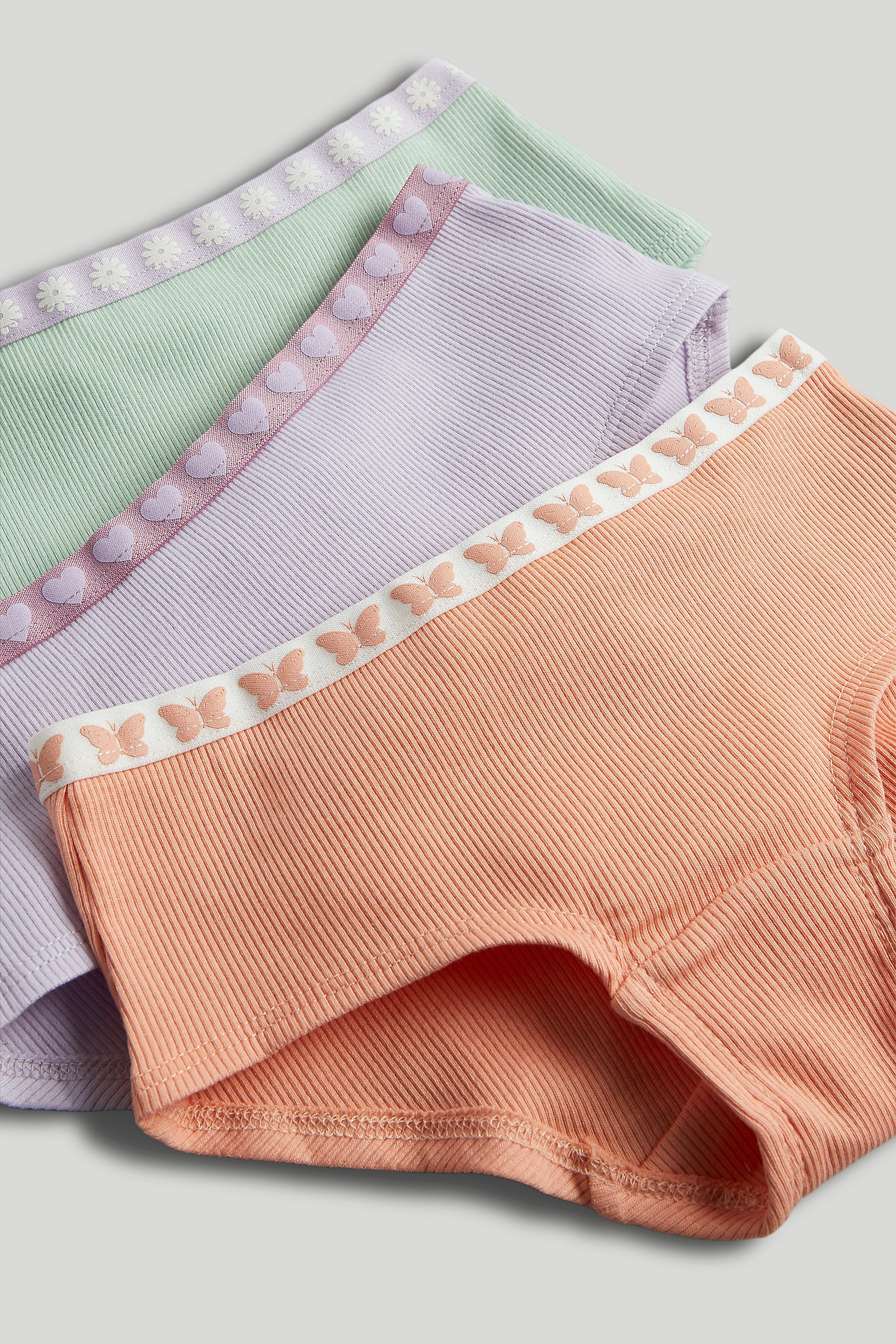 Mothercare 3 Pack Pink Hipster Briefs