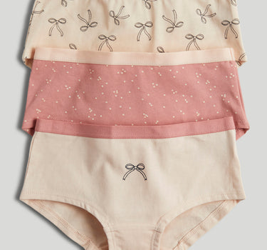 Mothercare 3 Pack Bows Hipster Briefs