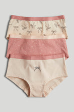 Load image into Gallery viewer, Mothercare 3 Pack Bows Hipster Briefs
