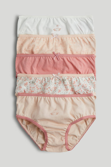 Mothercare 5 Pack Ditsy Briefs