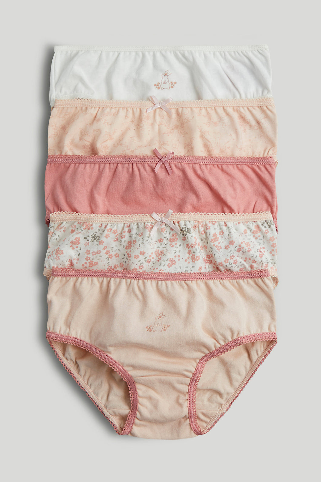 Mothercare 5 Pack Ditsy Briefs