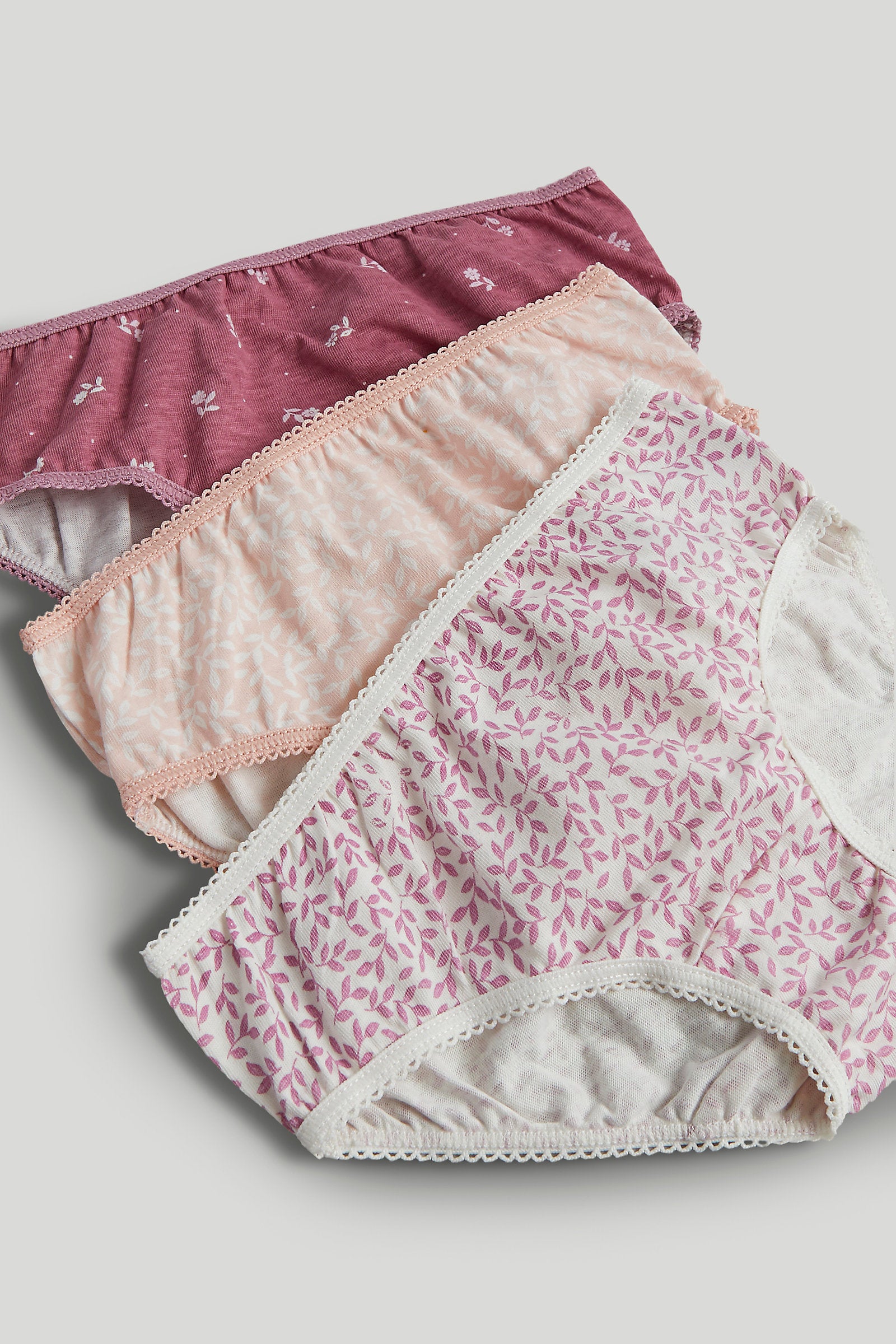 Mothercare 5 Pack Leaves Briefs