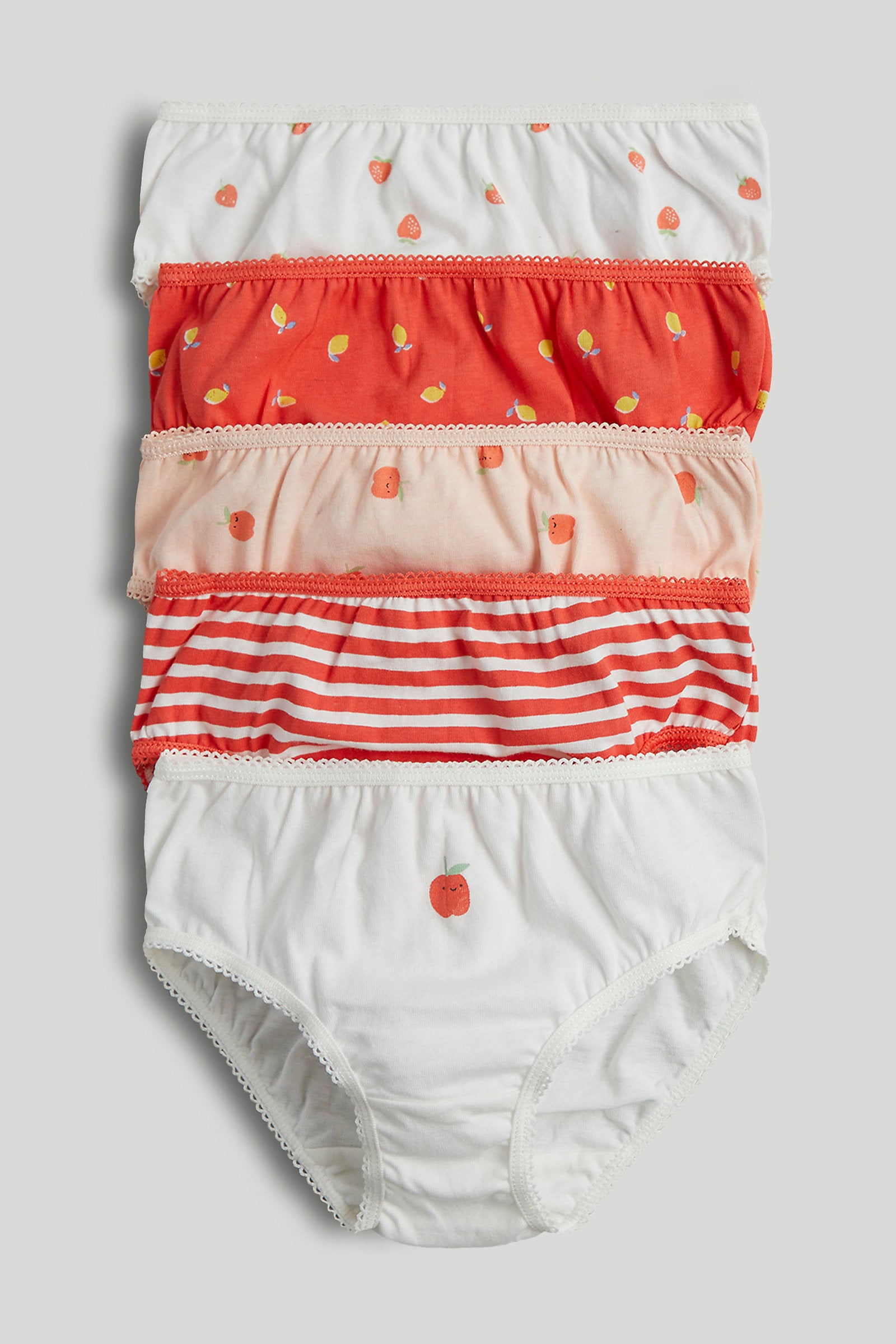 Mothercare 5 Pack Fruit Briefs