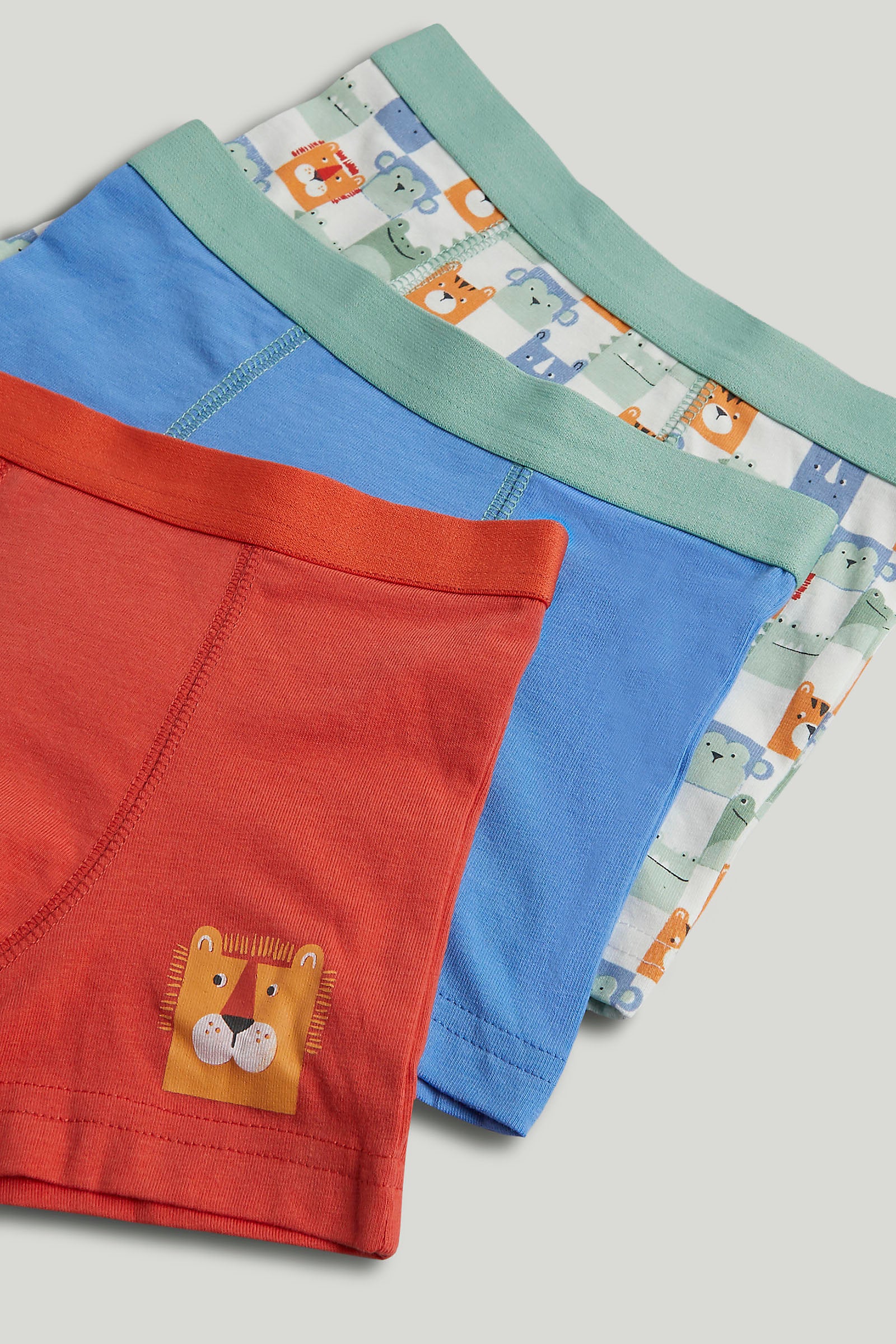 Mothercare 3 Pack Animal Trunk Briefs