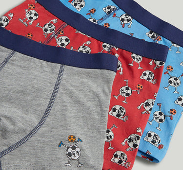 Mothercare 3 Pack Football Trunk Briefs