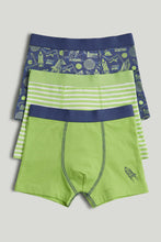 Load image into Gallery viewer, Mothercare 3 Pack Space Trunk Briefs
