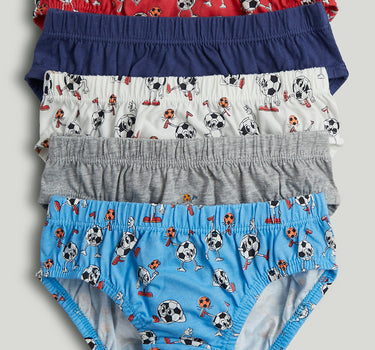Mothercare 5 Pack Football Briefs