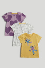 Load image into Gallery viewer, Mothercare 3 Pack Zebra T-Shirt
