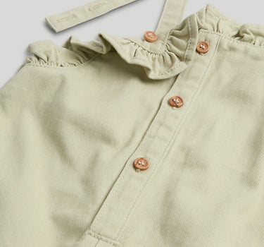 Mothercare Green Dungarees and T-Shirt Set