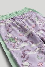 Load image into Gallery viewer, Mothercare 2 Pack Party Horse Pyjamas
