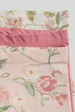 Load image into Gallery viewer, Mothercare 3 Pack Pink Floral Leggings
