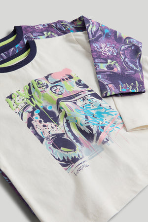 Mothercare 2 Pack Gamer Pyjamas