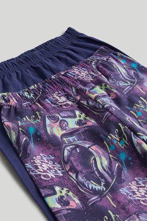 Mothercare 2 Pack Gamer Pyjamas