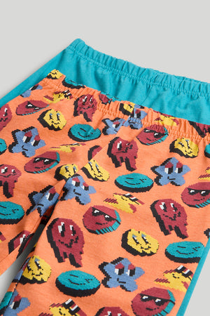 Mothercare 2 Pack Pixel Pyjamas