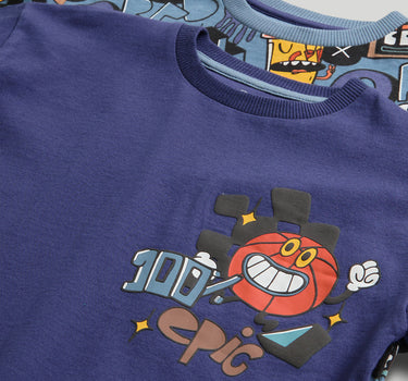 Mothercare 2 Pack Cartoon Pyjamas