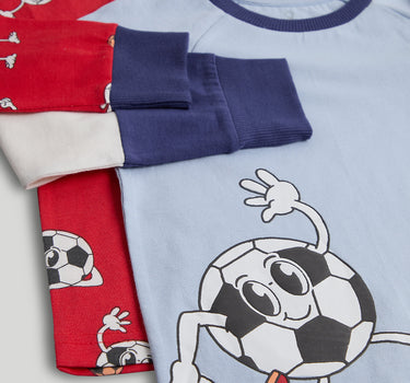 Mothercare 2 Pack Football Pyjamas