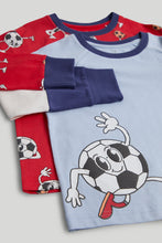 Load image into Gallery viewer, Mothercare 2 Pack Football Pyjamas
