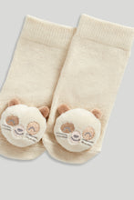 Load image into Gallery viewer, Mothercare Meerkat Rattle Socks

