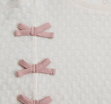 Mothercare White Bow T-Shirt