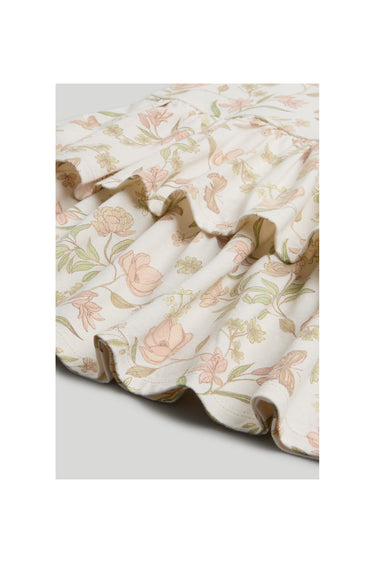 Mothercare Floral Tiered Cotton Jersey Dress