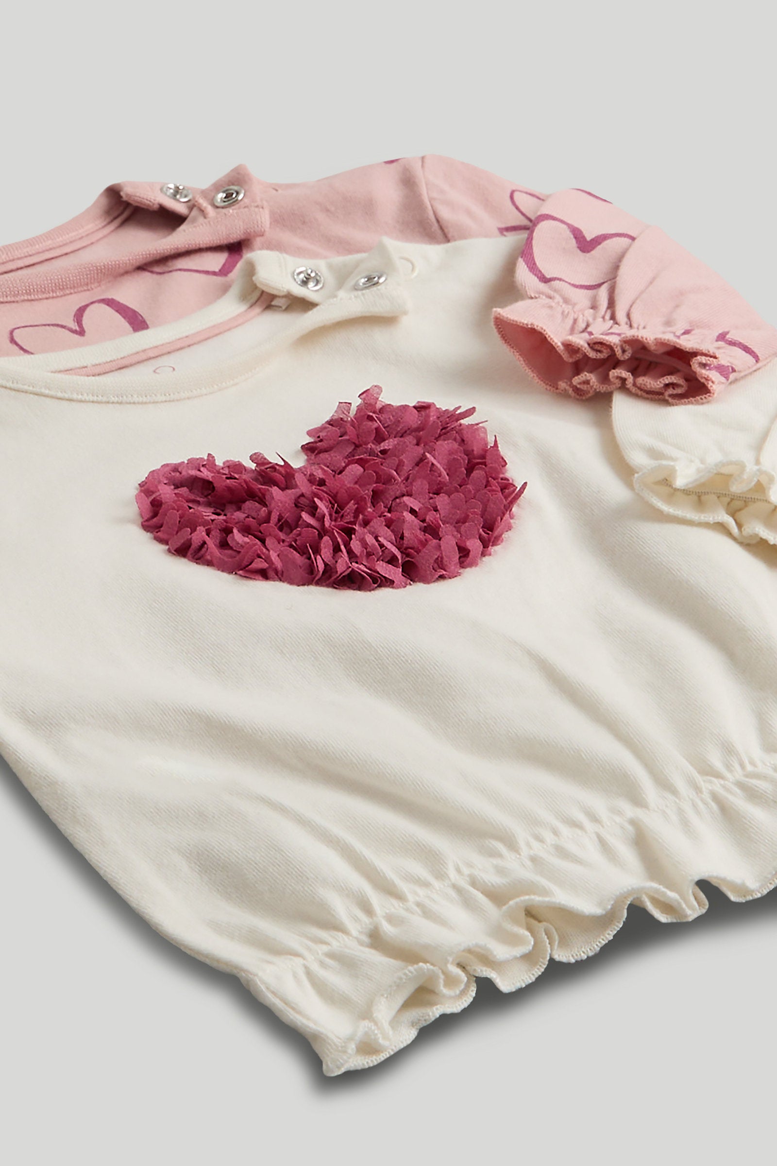 Mothercare My First 2 Pack Heart T-Shirt