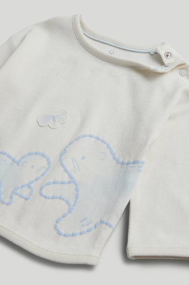 Mothercare My First Long-Sleeved T-Shirt and Joggers Outfit