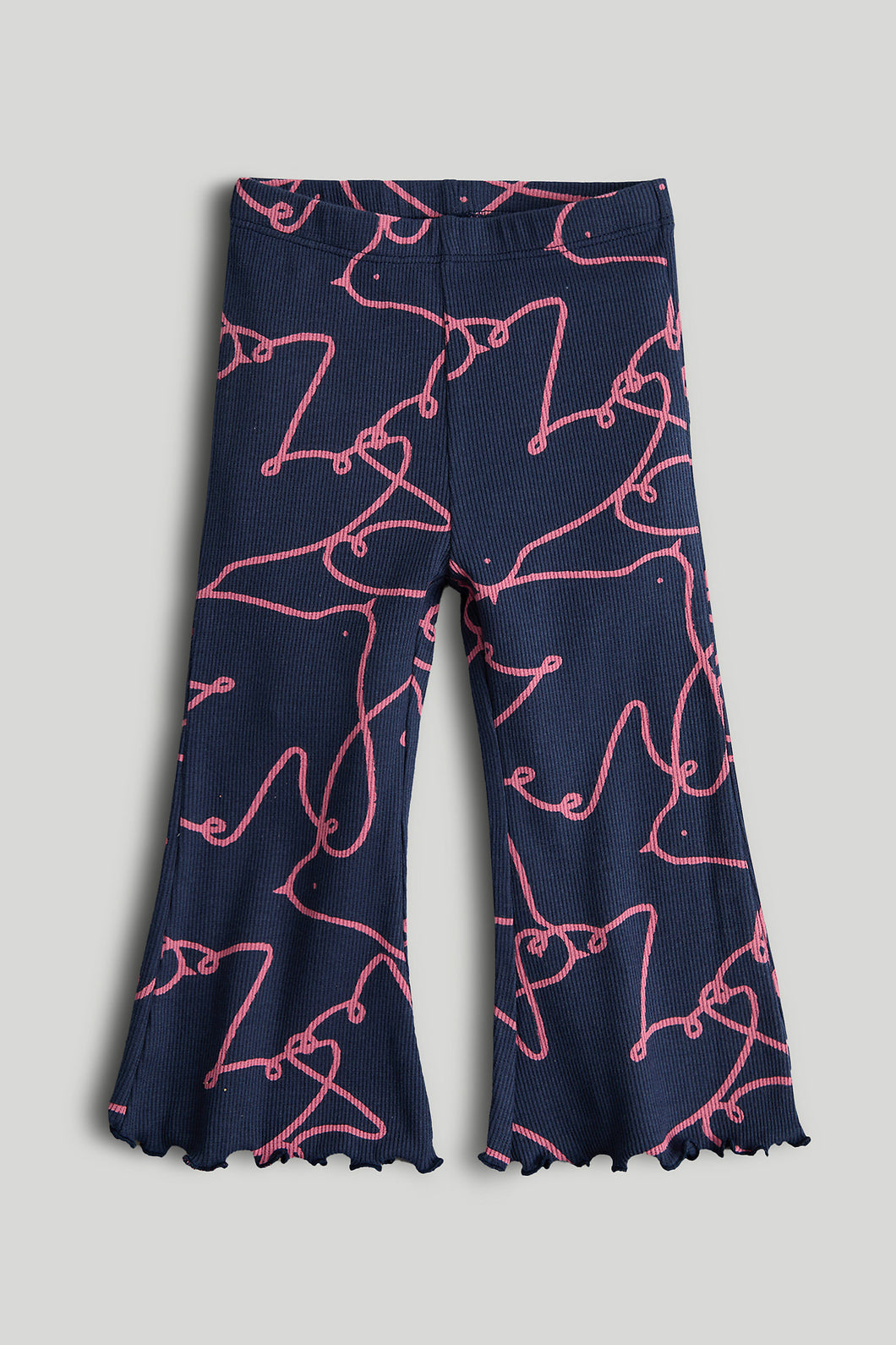 Mothercare Navy Bird Flared Legging