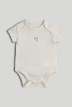 Load image into Gallery viewer, Mothercare 5 Pack Flower Short-Sleeved Bodysuits
