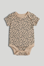 Load image into Gallery viewer, Mothercare 5 Pack Flower Short-Sleeved Bodysuits
