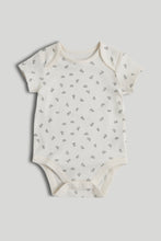 Load image into Gallery viewer, Mothercare 5 Pack Flower Short-Sleeved Bodysuits
