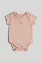 Load image into Gallery viewer, Mothercare 5 Pack Flower Short-Sleeved Bodysuits

