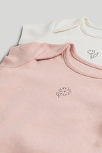Load image into Gallery viewer, Mothercare 5 Pack Flower Short-Sleeved Bodysuits
