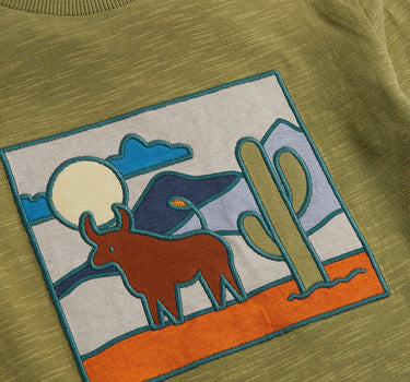 Mothercare Green Desert Long-Sleeved T-Shirt