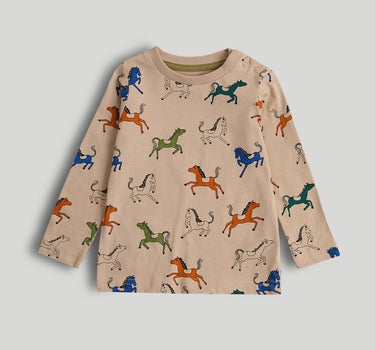 Mothercare Horse Long-Sleeved T-Shirt