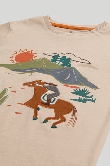 Mothercare 3 Pack Horse Long-Sleeved T-Shirt