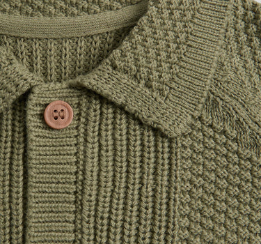 Mothercare Green Knitted Cardigan