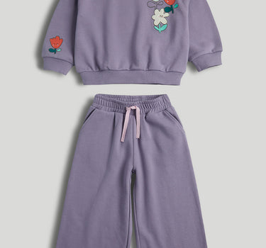 Mothercare Lilac Sweatshirt and Joggers Outfit