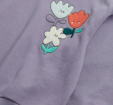 Mothercare Lilac Sweatshirt and Joggers Outfit